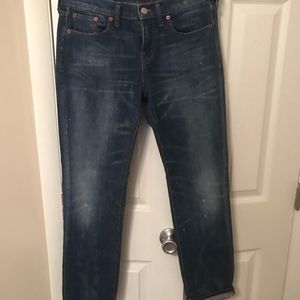 Madewell Medium wash Slim Boyfriend Jeans 26